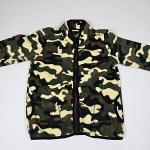 Mud Kingdom Boys Camo Full Zip Fleece Jacket Outdoor Boys 8-10 M EUR 140 School